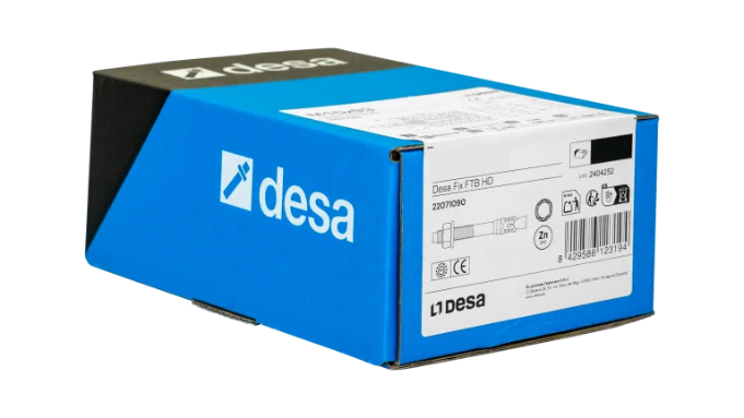 ANCLAJE DESA FIX M16x145 (CAJA 15 UNIDADES)