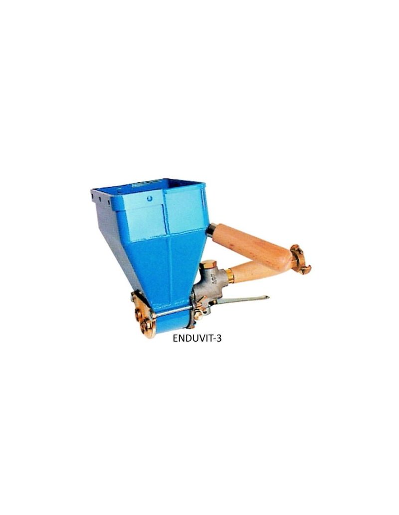 Enfoscadora manual Enduvit-3 de Cintermaq | Techo