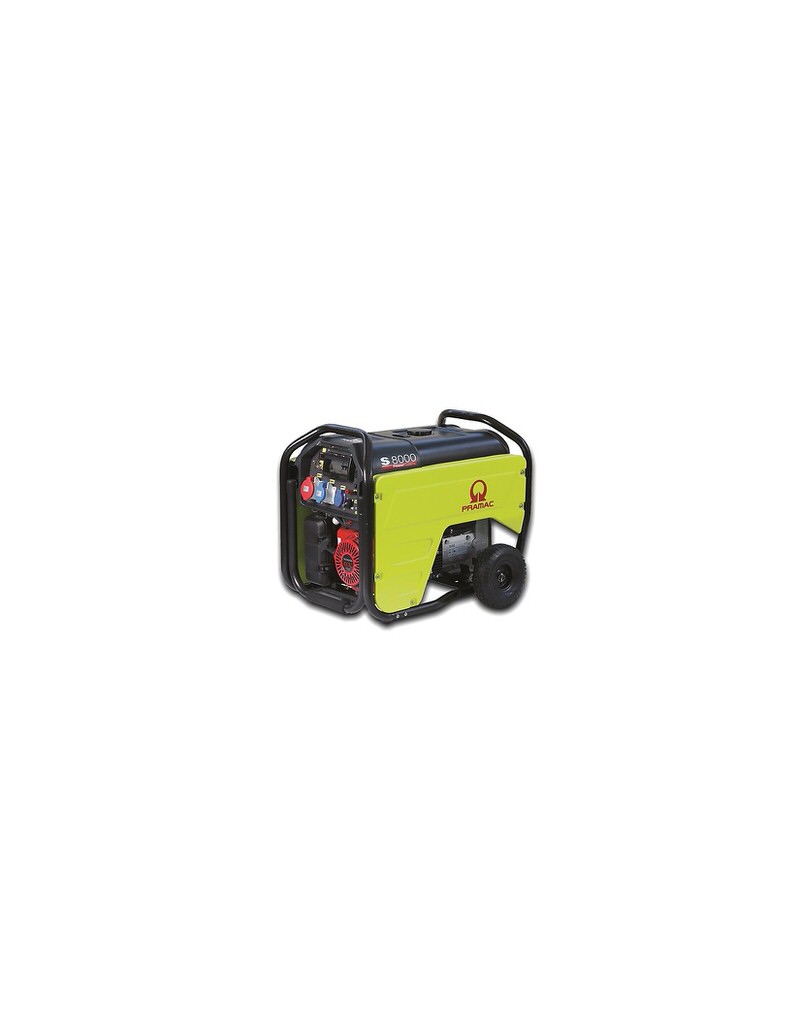Generador eléctrico Pramac S8000 AVR + IPP + JRI