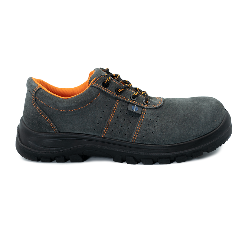Zapato piel de serraje metal free (S1PL SR FO)