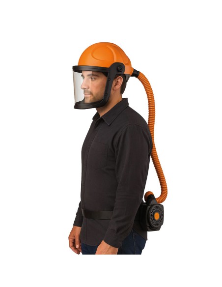 AIFLOW HELM Clear, Kit Respiración Con Casco TH3 y Visor Transparente