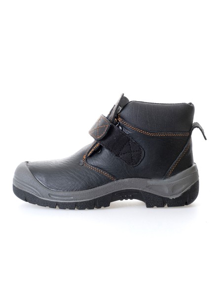 AMIO, bota S3, velcro y cordones interiores soldadura