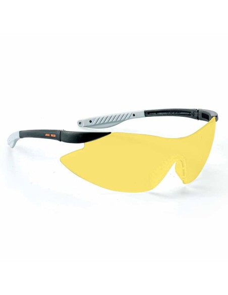 ARGO, gafa universal ocular ámbar antivaho, 1F (pack de 12 unidades)