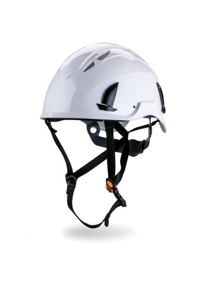 AROS, Casco Binorma trabajos altura EN397+EN12492, con barboquejo switch
