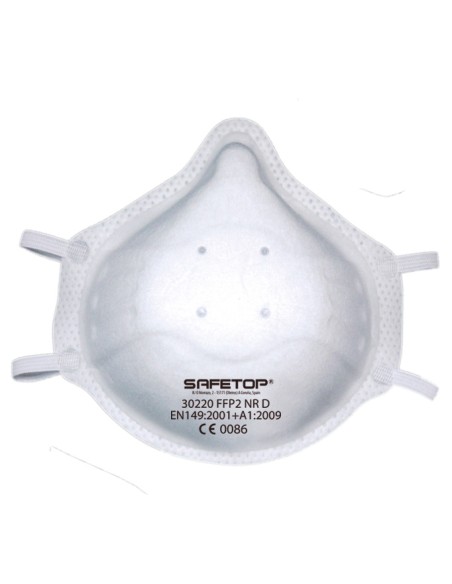 FFP2 NR D, mascarilla preformada con pieza de espuma (pack de 144 unidades)