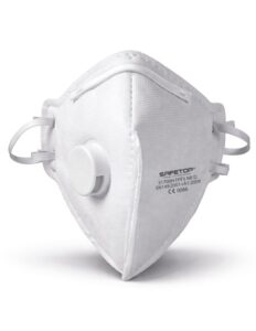 Ffp3 nr d mascarilla plegable con espuma interior y valvula