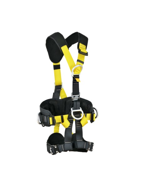 KAILAS PLUS, arnés de trabajos verticales, hebillas rápidas, extra confort