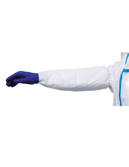 MANGUITOS desechables de polipropileno microporoso, (Bolsa 25 pares)