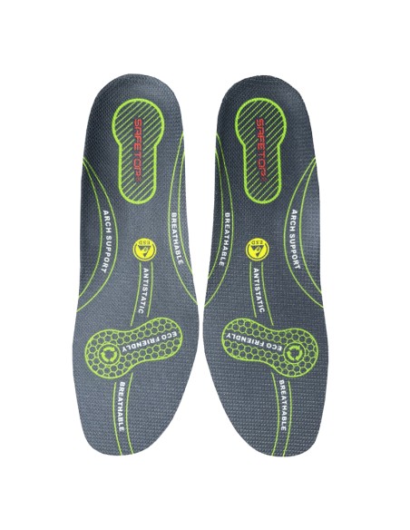 PLANTILLA Ecofriendly PU Comfort ArchSupport, PAR (pack de 12 prs)