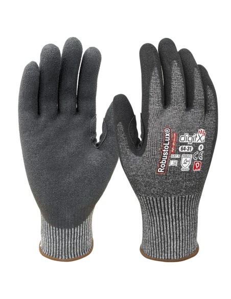ROBUSTOLUX, guante anticorte D pulgar reforzado (pack de 12 prs)