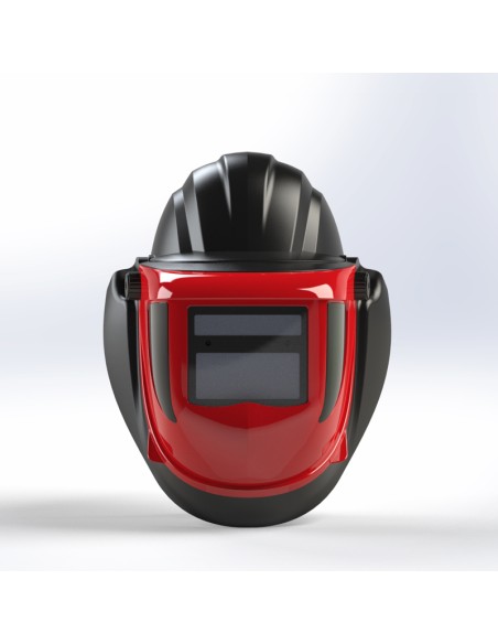 SHOCK-SHELL, pantalla de soldar automática con casco