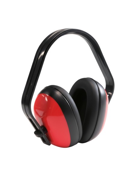 SONEER, protector auditivo dieléctrico copas rojas SNR 20 db (pack de 10 unidades)