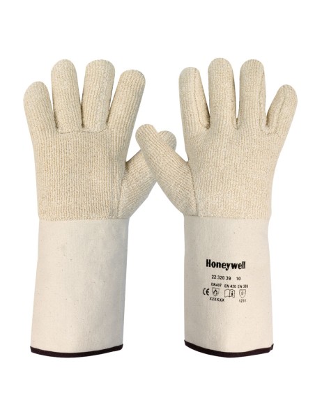 TERRYTOP, guante anticalórico 250ºC de algodón (pack de 6 prs)