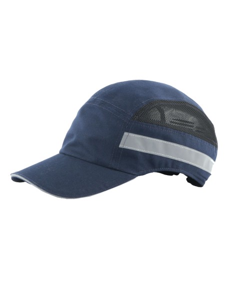 TESTAROSA LIGHT, Visera ventilada Azul marino EN812 EN ISO 20471