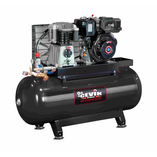 COMPRESOR DIESEL 270L 11HP CEVIK CA-CD11-270
