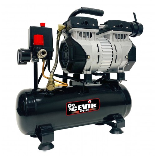 COMPRESOR SILENT 6L 0.75HP CEVIK PRO CA-CS6