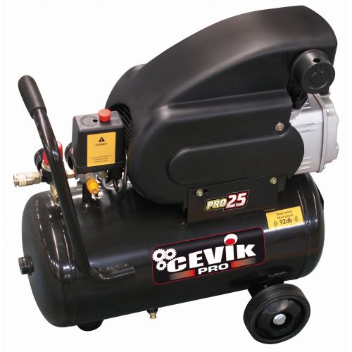 COMPRESOR MONOBLOCK CEVIK PRO 24 LITROS 2HP 195 LITROS/MINUTO CA-PRO25
