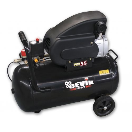 COMPRESOR MONOBLOCK CEVIK PRO 50 LITROS 2HP 195 LITROS/MINUTO CA-PRO55